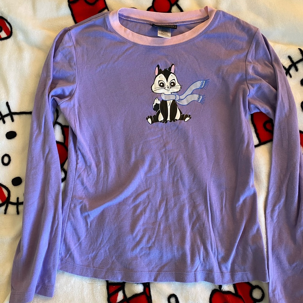 Y2K girls Classic Looney Tunes Collection Penelope purple long sleeve shirt